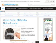 Tablet Screenshot of caidadepeloenmujeres.com